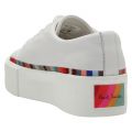 Womens White Miho Canvas Trainers 56461 by PS Paul Smith from Hurleys