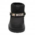 Womens Black Low Snow Boots 92744 by Love Moschino from Hurleys