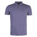 Athleisure Mens Navy Piro Slim S/s Polo Shirt 26654 by BOSS from Hurleys