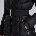 Womens Black Highpoint Hooded Quilted Coat 46650 by Barbour International from Hurleys