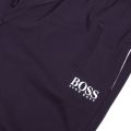 Mens Dark Blue Balance Pima Sweat Shorts 89114 by BOSS from Hurleys