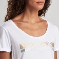 Womens White Baseline S/s T Shirt 51366 by Barbour International from Hurleys