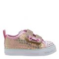 Toddler Gold Shuffle Lite Mini Mermaid Trainers (21-28) 40793 by Skechers from Hurleys
