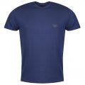 Mens Stone Blue Terry Logo Lounge S/s T Shirt 20032 by Emporio Armani Bodywear from Hurleys