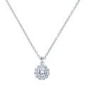 Womens Silver/Crystal Lramza Daisy Pendant Necklace 54147 by Ted Baker from Hurleys
