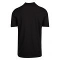 Mens Black Delion Logo Cube S/s Polo Shirt 56910 by HUGO from Hurleys
