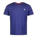 Mens Cobalt Blue Zebra Regular Fit S/s T Shirt 28810 by PS Paul Smith from Hurleys
