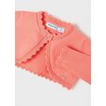 Infant Coral Short Knitted Cardigan 106325 by Mayoral from Hurleys