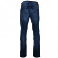 Mens 11oz F8.M5 Blue Mid Trip Wash ED-80 Slim Tapered Fit Jeans 31302 by Edwin from Hurleys