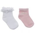 Girls Rose Frill 2 Pack Socks 22532 by Mayoral from Hurleys