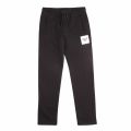Boys Black Logo Patch Sweat Pants 48118 by Emporio Armani from Hurleys