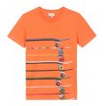 Boys Sunset Orange Relay S/s T Shirt 24357 by Paul Smith Junior from Hurleys