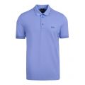 Athleisure Mens Sky Blue Paule Slim Fit S/s Polo Shirt 88172 by BOSS from Hurleys