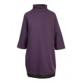 Womens Purple Roll Neck Sweater Dress 48010 by Emporio Armani from Hurleys