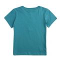 Boys Green Classic Branded S/s T Shirt 59367 by Lacoste from Hurleys