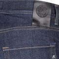 Mens Dark Blue Mickym Hyperflex Tapered Jeans 102846 by Replay from Hurleys