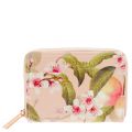 Womens Light Pink Ivy Peach Blossom Print Small Purse 18683 by Ted Baker from Hurleys