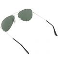 Silver Mirror RB3025 Aviator Large Sunglasses 22962 by Ray-Ban from Hurleys