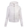 Womens White Cream Caelie Hybrid Jacket 83592 by Parajumpers from Hurleys