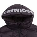 Boys Black Sports Padded Hooded Jacket 76433 by Dsquared2 from Hurleys