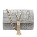 Womens Grey Audrey Croc Tassel Crossbody Bag 53825 by Valentino from Hurleys