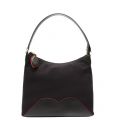 Womens Black/Scarlet Cupids Bow Lucilla Bag 34883 by Lulu Guinness from Hurleys