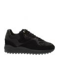 Mens Black Santa Monica Hybrid Python Trainers 87604 by Android Homme from Hurleys