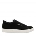 Mens Black Lee Perforated Trainers 99092 by PS Paul Smith from Hurleys