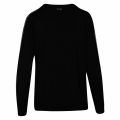 Womens Black Taped Logo Sleeve Sweat Top 39991 by Michael Kors from Hurleys