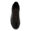 Youth Black Patent Tovni Stack Trainers (3-6)