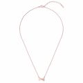 Womens Rose Gold Tengar Tux Bow Pendant Necklace 40598 by Ted Baker from Hurleys