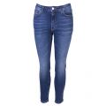 Womens Soto Dark Blue High Rise Santana Skinny Jeans 34711 by Tommy Jeans from Hurleys