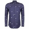 Mens Sartho Blue Printed Core L/s Shirt 35074 by G Star from Hurleys