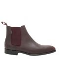 Mens Burgundy Gerald Leather Chelsea Boots 52543 by PS Paul Smith from Hurleys
