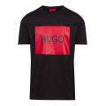 Mens Black Dolive194 Logo S/s T Shirt 55086 by HUGO from Hurleys