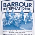 Mens White Arc S/s T Shirt 92236 by Barbour International from Hurleys