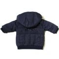 Baby Blue Branded Puffer Jacket 18932 by BOSS from Hurleys