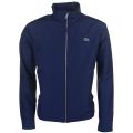 Mens Navy Branded Zip Through Jacket 71220 by Lacoste from Hurleys
