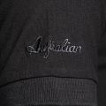 Mens Black Large Branded S/s Polo Shirt