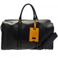 Mens Navy Dogtag Leather Holdall Bag 63406 by Ted Baker from Hurleys