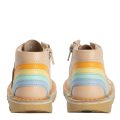 Kickers Booties Infant Beige Hi Rainbow Boots