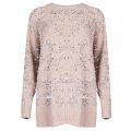 Womens Champagne Rosemary Sequin Knitted Jumper 33913 by French Connection from Hurleys