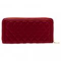 Womens Dark Red Quilted Purse 66079 by Love Moschino from Hurleys