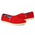 Youth Red Canvas Classic (11-5) 6039 by Toms from Hurleys
