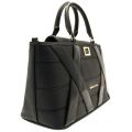 Womens Black Patent Panel Tote Bag 68082 by Versace Jeans from Hurleys
