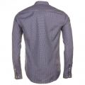 Mens Blue Gingham L/s Shirt 61287 by Armani Jeans from Hurleys
