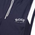 Athleisure Mens Navy/White Headlo Sweat Shorts 74429 by BOSS from Hurleys