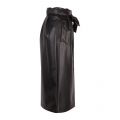 Womens Black Vipulla High Waisted PU Skirt 52908 by Vila from Hurleys