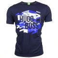 Mens Navy Teeos S/s Tee Shirt 68422 by BOSS Green from Hurleys
