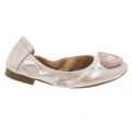 Girls Rose Gold Magiche Heart Shoes (24-35) 9218 by Lelli Kelly from Hurleys